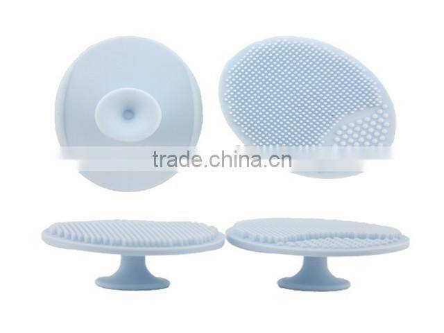 silicone face cleaning brush/silicone face exfoliate brush/silicone dish washing brushes