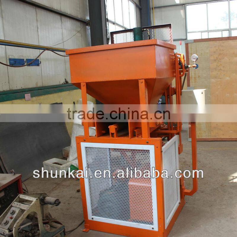 SK1-10 hydraulic interlocking stabilized soil block machine