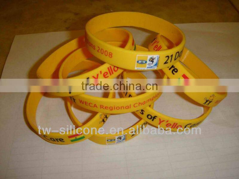 flag silicone bracelet wholesale silicon bracelet