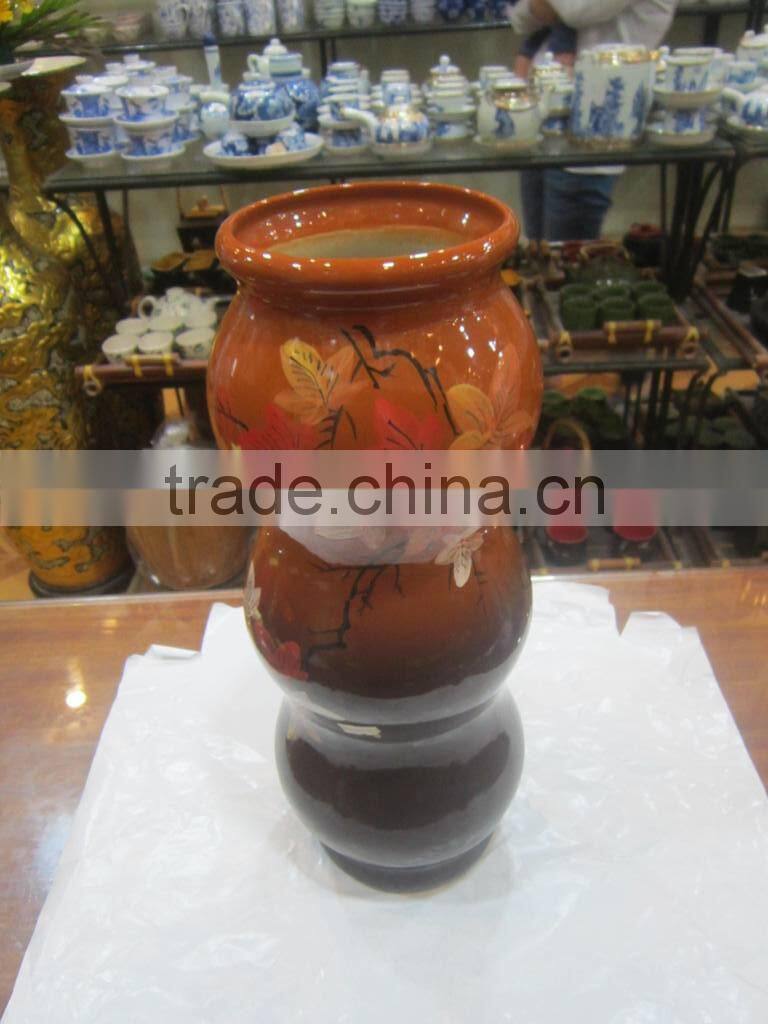 Vietnam lovely ceramic lacquer vase