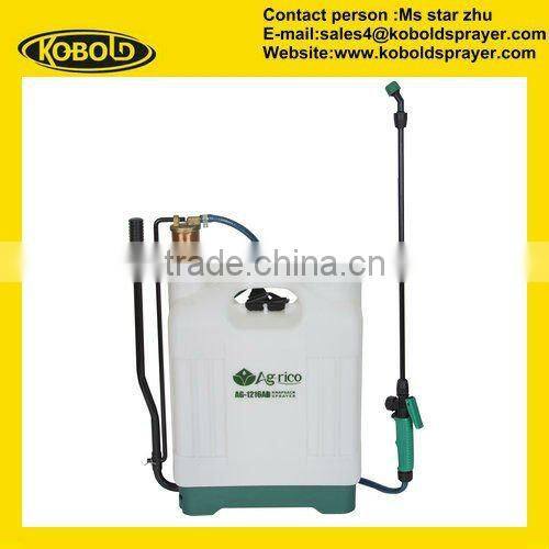 16L knapsack sprayer ,manual agriculture sprayer