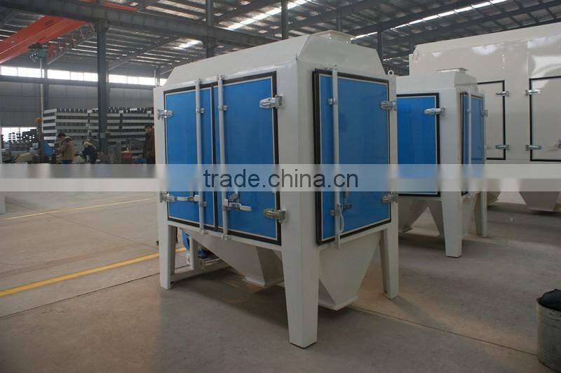 Drum type pre cleaner for corn grain maize bean
