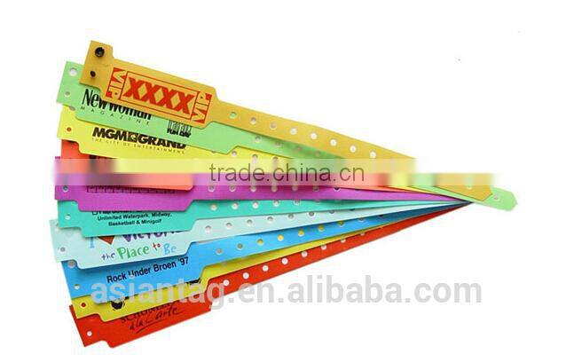 Medical hospital waterproof id wristbands China OEM product