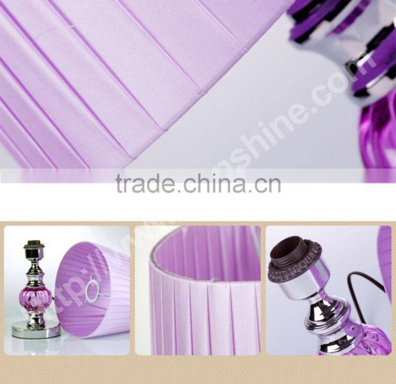 crystal simple Europe style table lamp parts