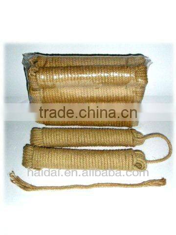 best quality natural color braided jute rope