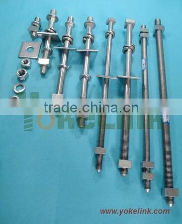 316 stainless steel stud bolts for line post insulator