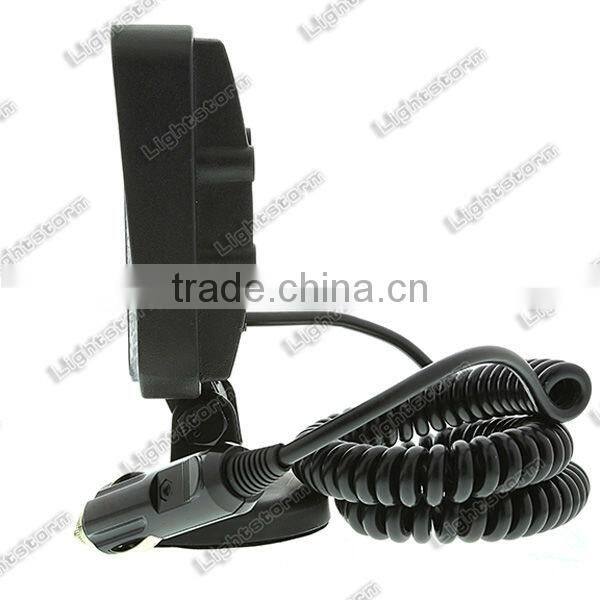 Square 24W Heavy Duty High Powered LED Flood Light with Magnetic Base work light for tructor