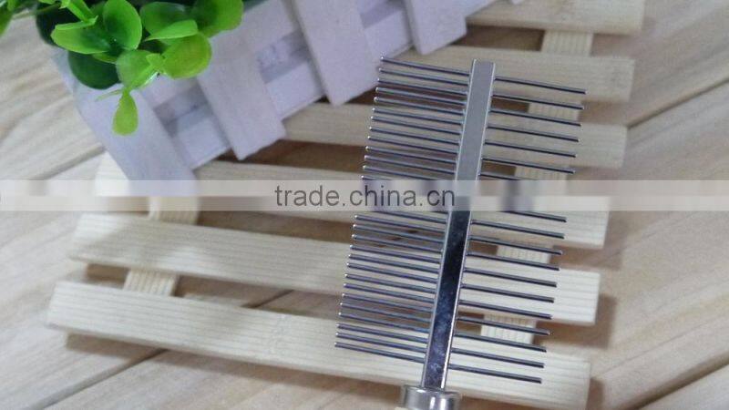 2 sided dog comb