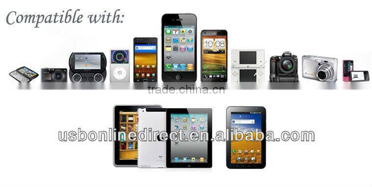 MFi approval Colorful Universal USB Car Charger for iPhone 5 Ipad ,etc