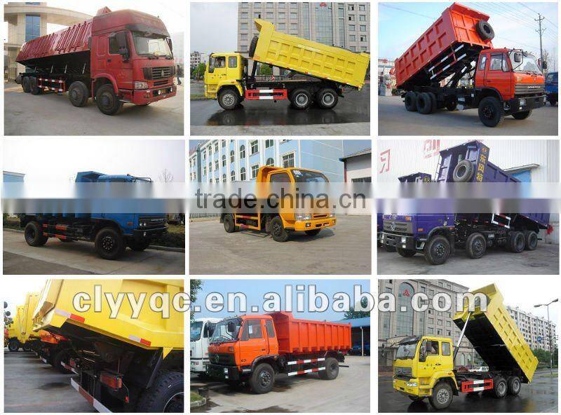 3 axle heavy dump trucks 6*4 15 ton dump truck for sale
