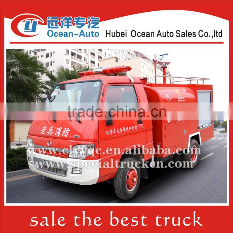 Foton 4X2 1000L mini fire truck sale