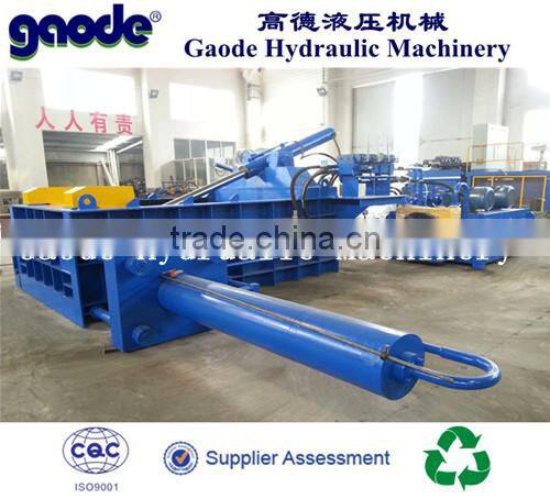Hydraulic Bale Push Out Scrap Metal Compress Baler Machine