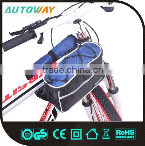 Fashion Waterproof leather bicycle saddle bag