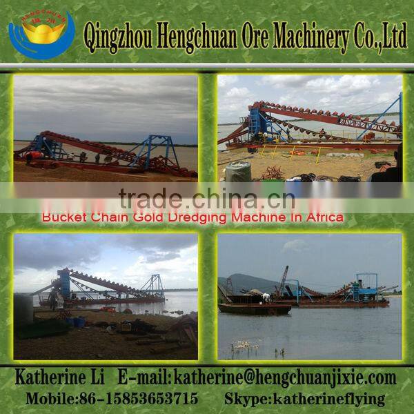 Large Output and Little Investment Gold Dredge