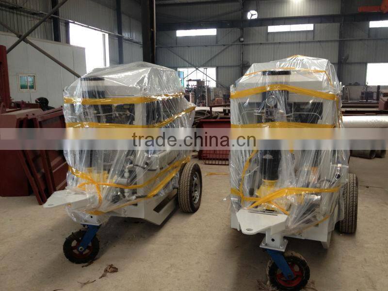 multi-function 7000L per hour output small concrete pump for sale