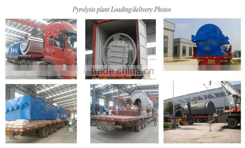 Used Plastic Refining Equipment Getting Furnace Oil