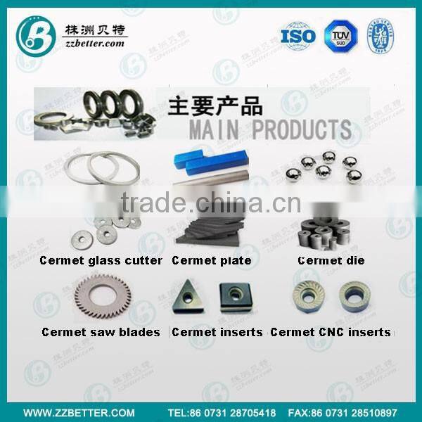 All kinds of types of ceramic carbide disc cutter/ceramet disc cutter
