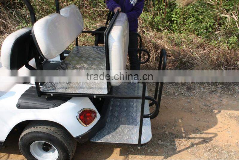 4 seats smart battery powered mini electric club car golf cart