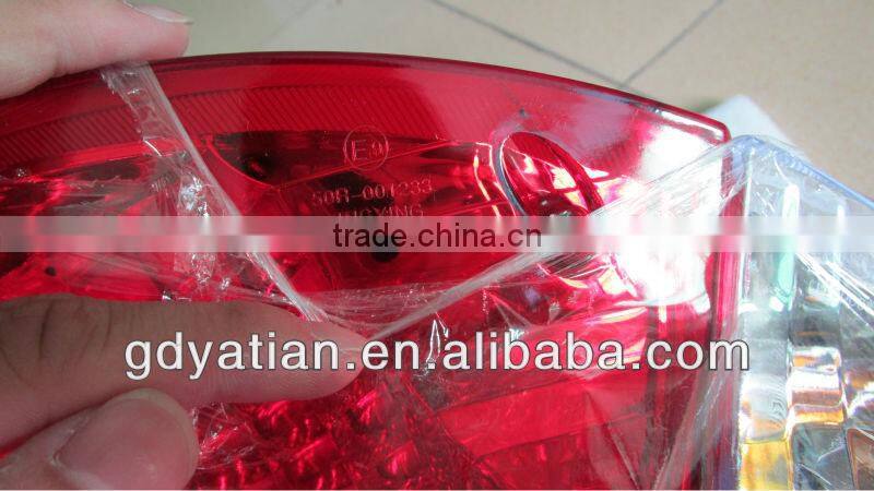 scooter spare parts E mark engraved rear light