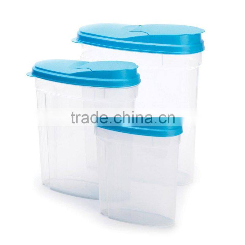 3pcs Food Cereal Storage Container Set,3pc storage set,pet food storage