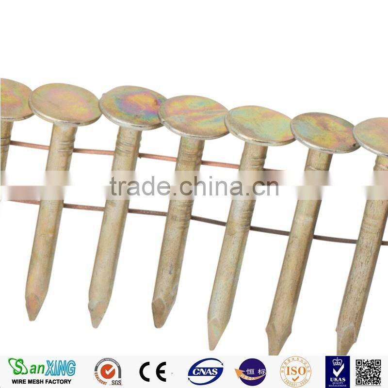 Twist Coil Nail Umbrella Head Roofing Coil Nails