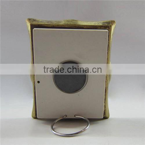 Plastic photo frame fridge magnet