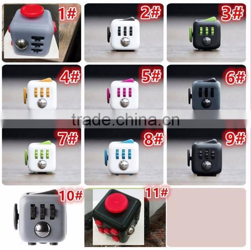 High quality desk toy Fidget 6-Sided Desk Toy Cube Arrival Brilliantly useless adult desk toy fidget