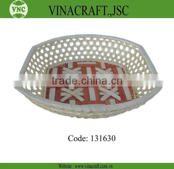 Nice cheap round bamboo basket for sale