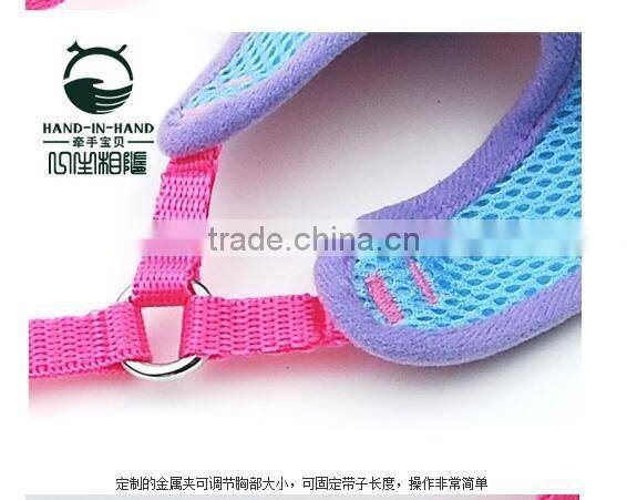 CY116 Vest Dog Collar Traction Rope Pet Supplies Adjustable Pet Leash