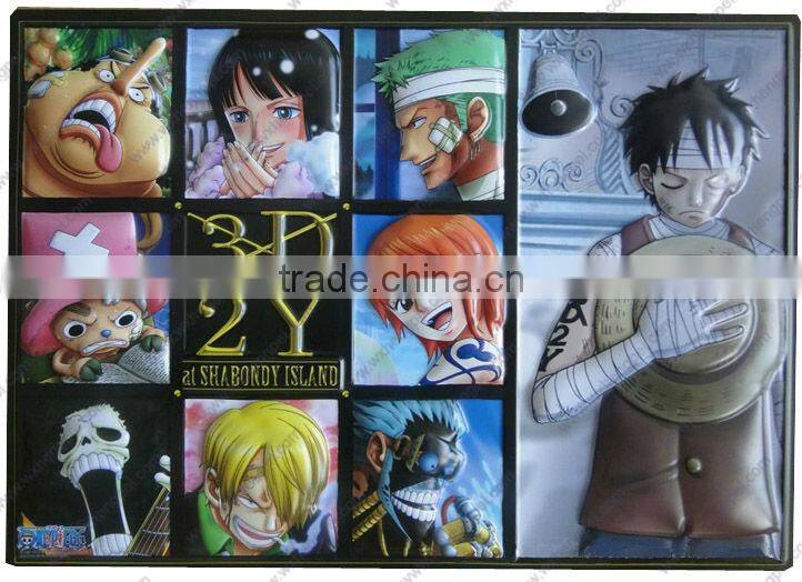 3D map PVC pictures teaching 3D picture 3D wall map medicine dissect picture blister customzied design logo advertising picture