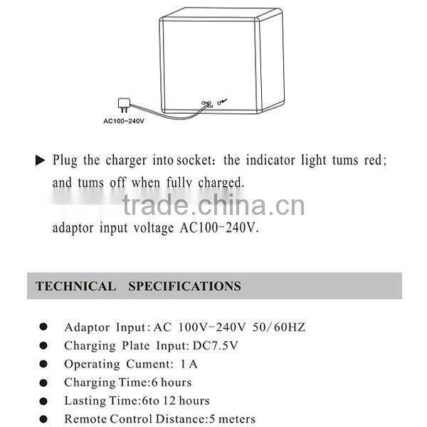 Rechargeable Battery Led Light Cube
