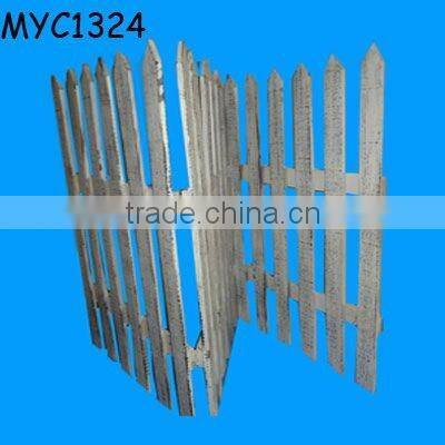 Ornamental wood farm fencing