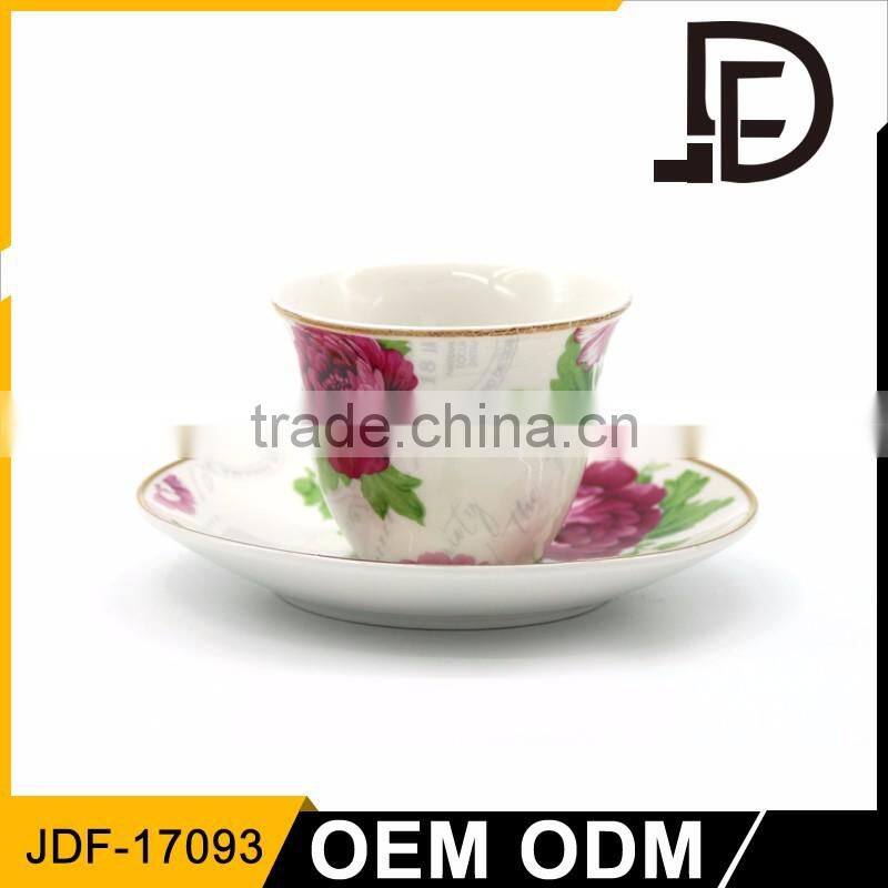 Chinese Characteristics Ceramic Coffee Cups / Small coffee mugs