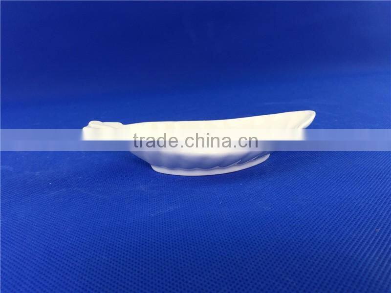 Hight quality banana leaf dish ceramics