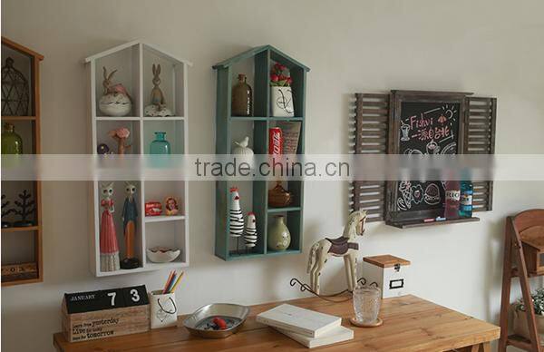 Custom logo low moq shutter shape wooden window
