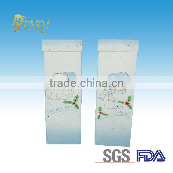 Christmas single paper wine packaging