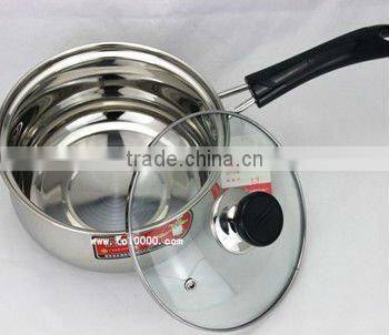 JQB-2012 Single handle stainless steel Cooking Pot