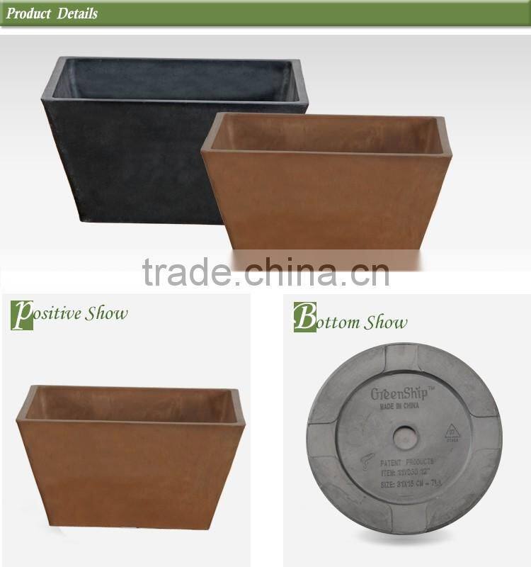 Fashion flower pots/20 years/UV protection