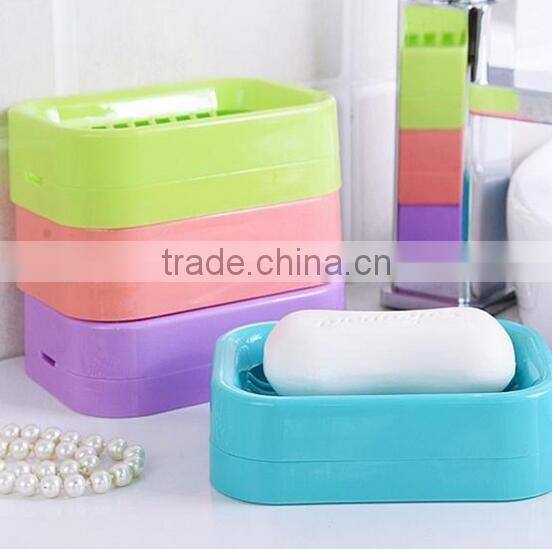plastic soap dish with drain soap case