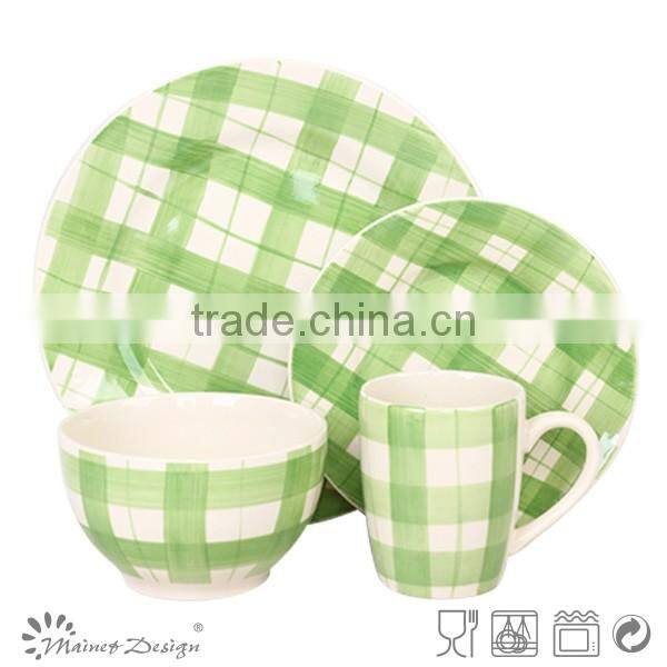 beautiful ceramic 100% hand painting dinner set