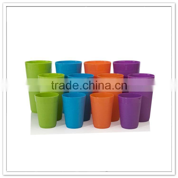 Solid color 3 sizes optional promotion cheap bulk plastic cups