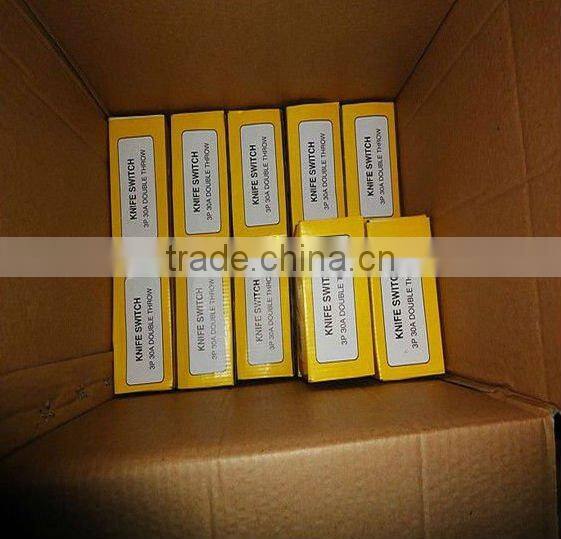 types of electrical change over knife switch