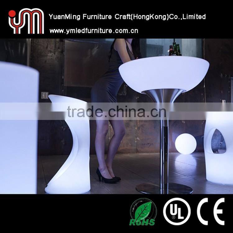 Illuminated Lighting Led Bar Table Furniture