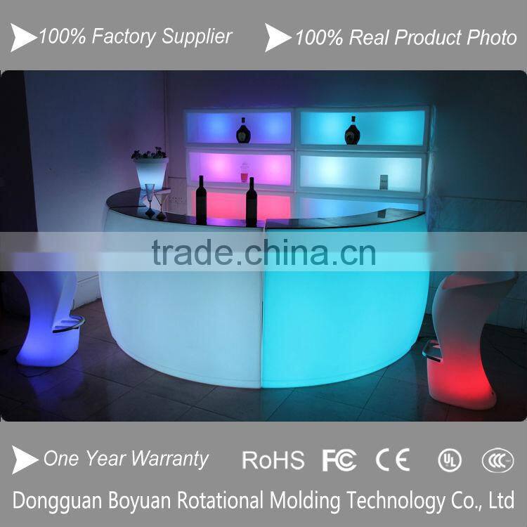 led furniture aluminum housing battery powered led light bar