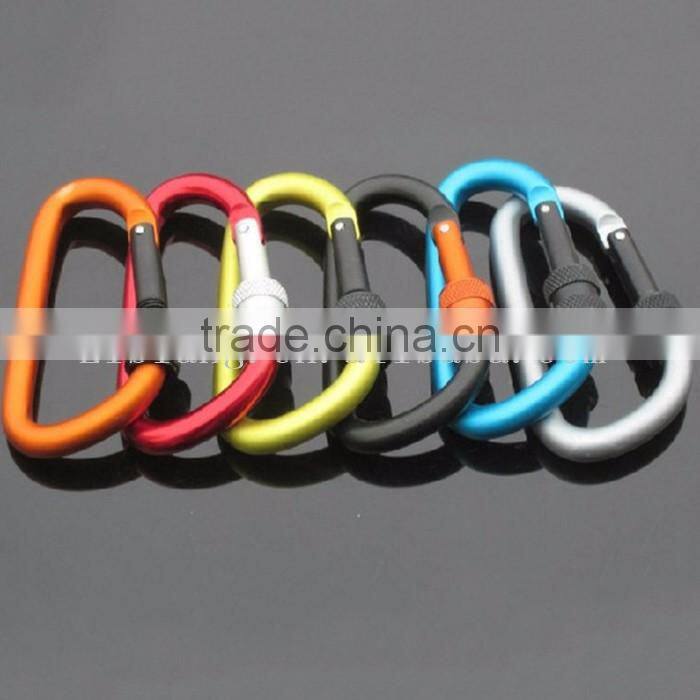 50KG load bearing different shape professional outdoor activity safety carabiner