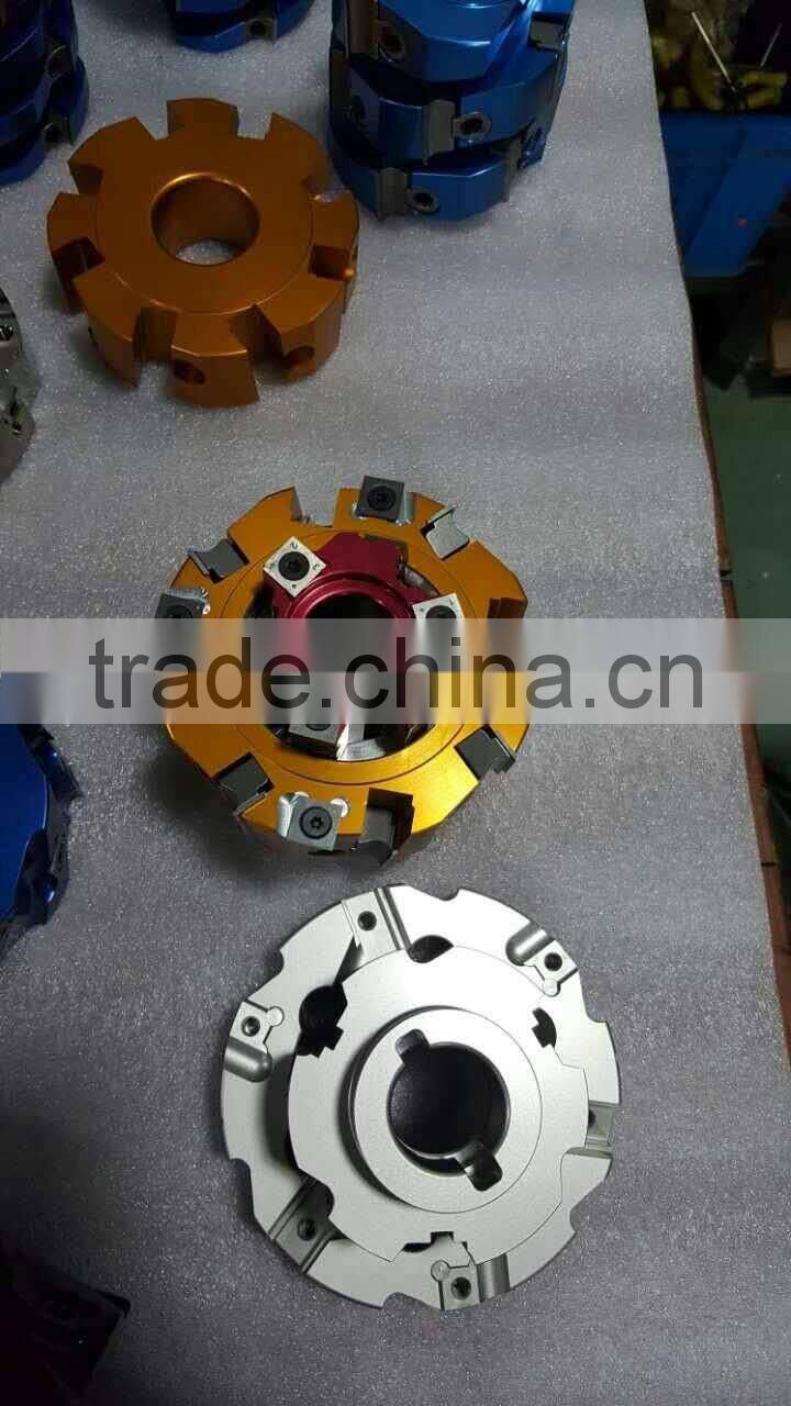 2016 Professional woodworking cutter manufacturer -Tenon Cutterhead/ Spiral Cutter head/ Flat Cutterhead For Spindle Shaper