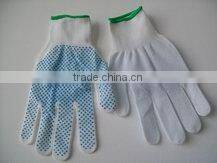 pvc dotted gloves for various applications