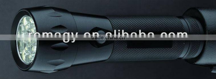 28/32 ultra bright led power aluminium Military Camping Torch Flashlight