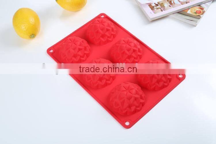 Flower muffin mold, food grade silicone microwave cake pan,cupcake mold
