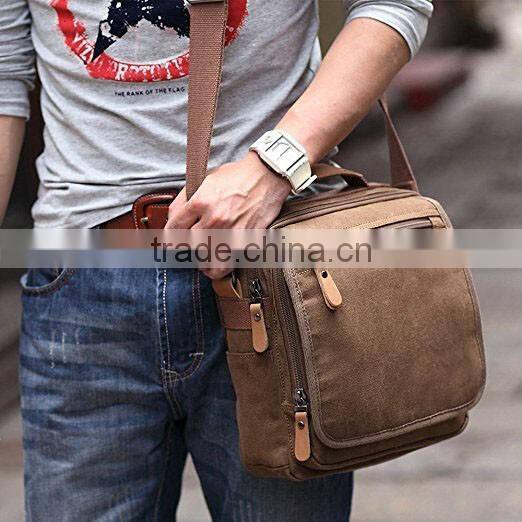 Small Canvas Shoulder Bag Messenger Bag Work Bag